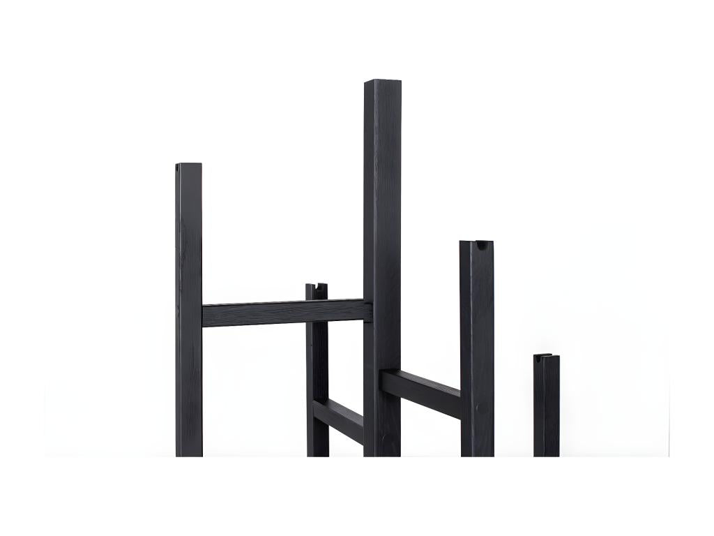 Porte-Manteaux Design Nidchicshop 175cm Noir 46681GVOB