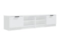 Meubles TV 2 pièces Blanc 80x35x36.5 cm Bois d'ingénierie 53745IORY