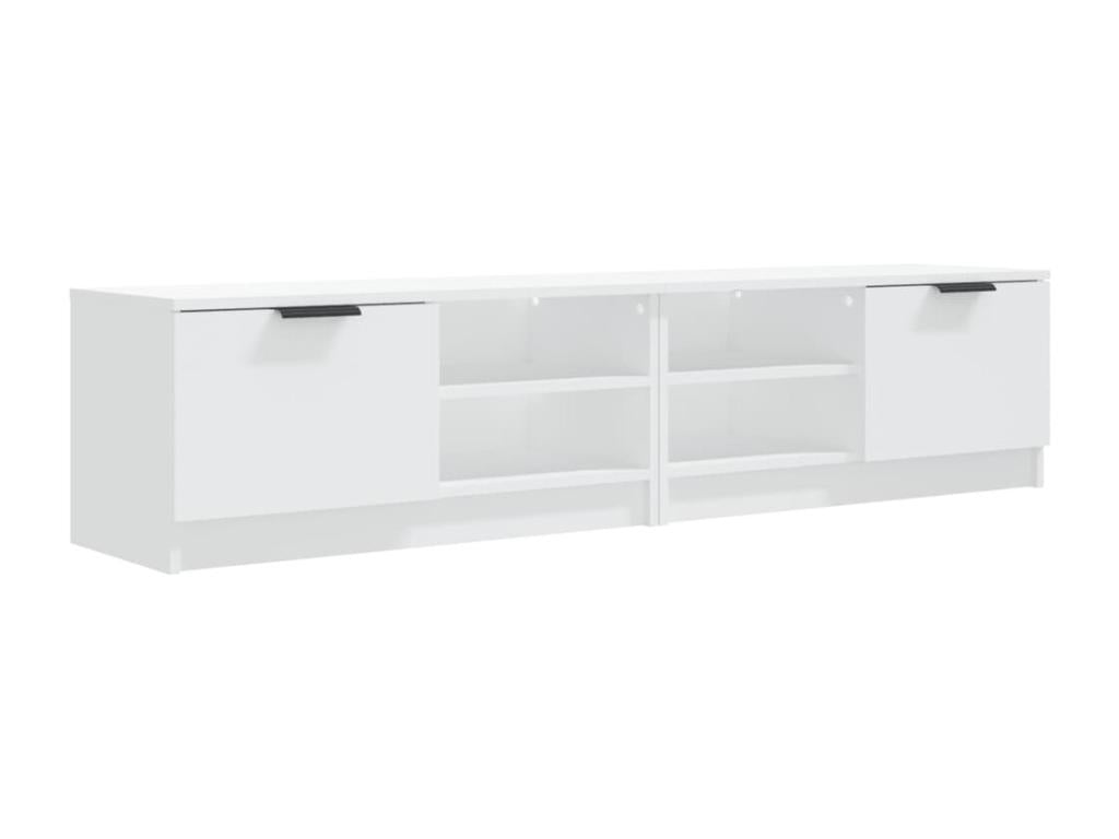 Meubles TV 2 pièces Blanc 80x35x36.5 cm Bois d'ingénierie 53745IORY