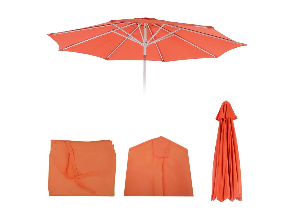 Housse de rechange pour parasol N18 - housse de parasol de rechange - 2 -7m tissu/textile 5kg - Artvivrestore 51656NLAW