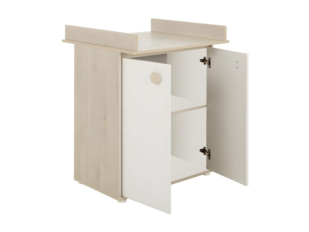 Commode avec plan à langer Calmetop - Fabrication Française 78748EWPJ