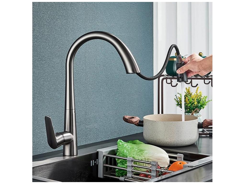 Robinet De Cuisine Artvivrestore Js-K087N Artvivrestore Brosse Nickel 55687YFYR