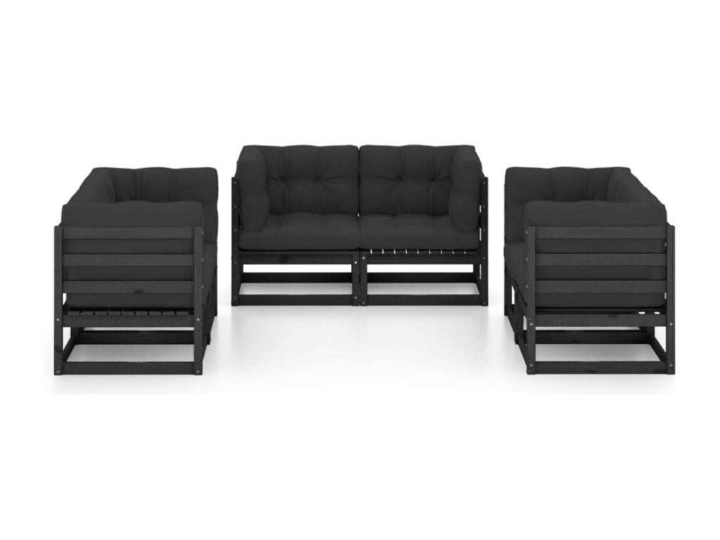 Salon de jardin meuble bois marron 70x70x67 cm 02 0016693 93925LRNO