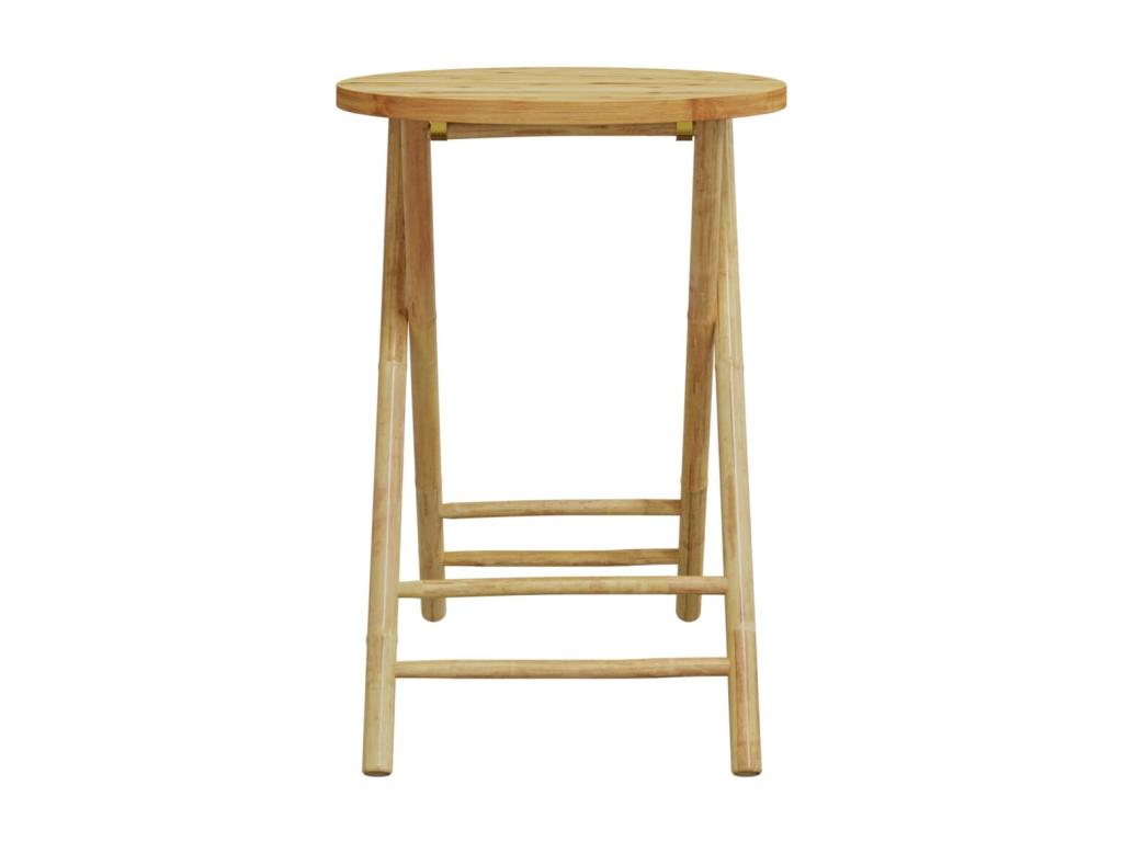 Table de jardin pliable 55x75 cm Artvivrestore 97041JVPL