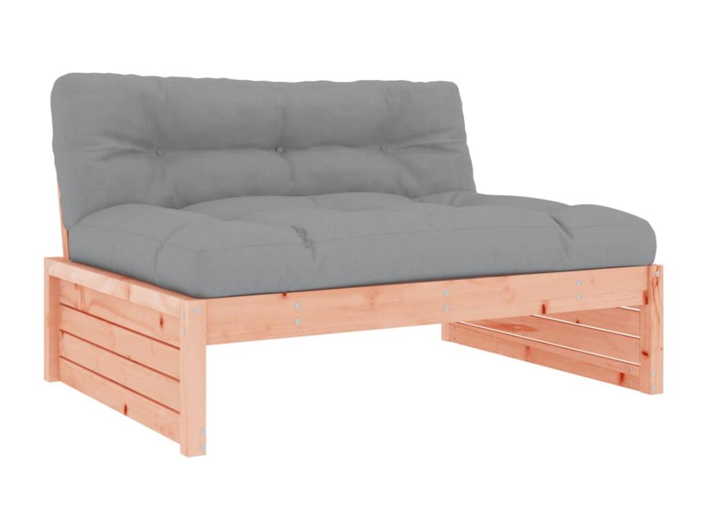 Salon de jardin 4 pièces avec coussins bois massif Calmetop 23309JBOX